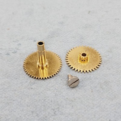 Hour & Minute Wheels For Hermle 791-880 55cm Germany Skeleton Clock 