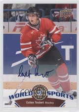 2010 Upper Deck World of Sports Auto Colten Teubert #198 Auto 0c2