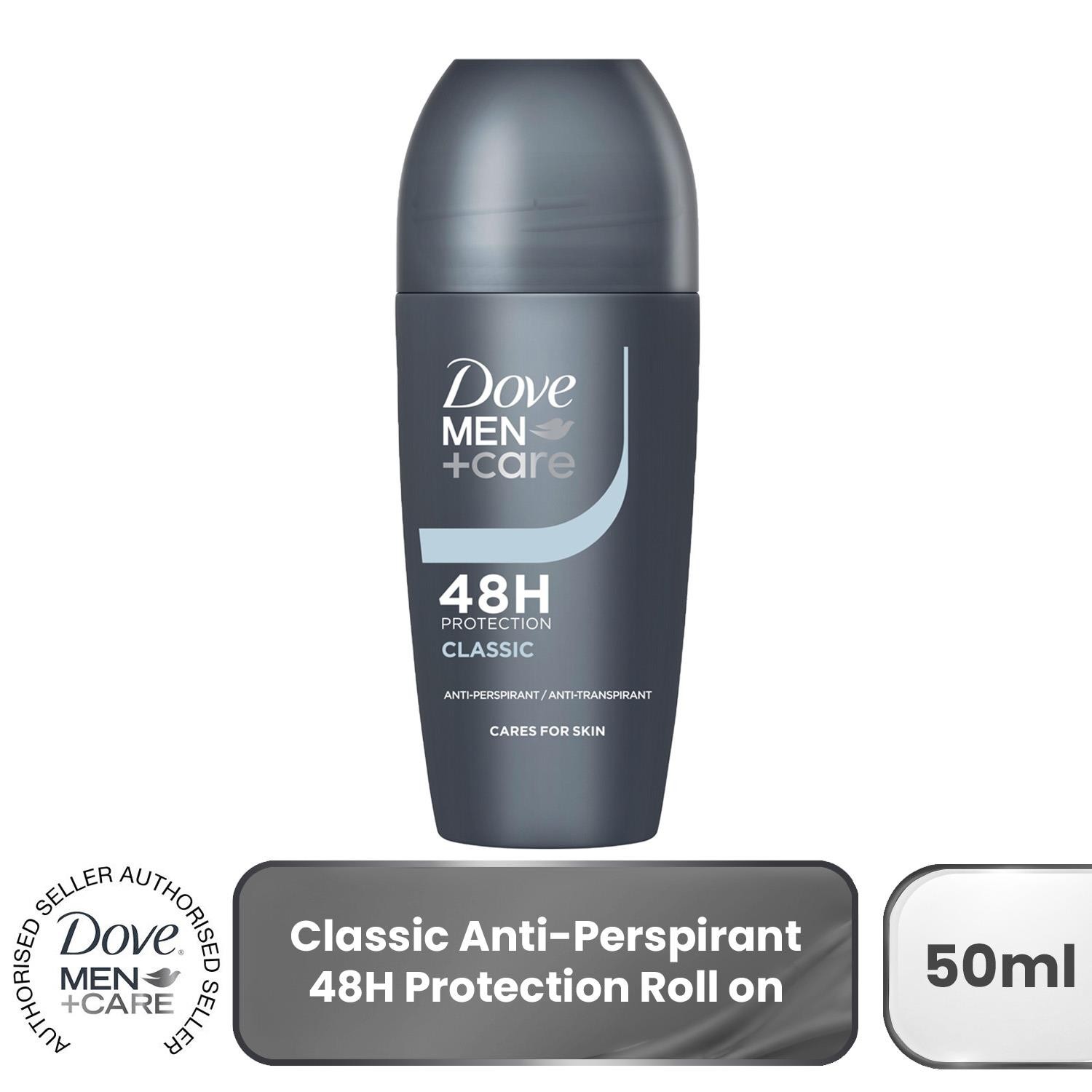 Dove Men+Care Fresh Anti-Perspirant Roll On Classic 50ml 48H Sweat Protection