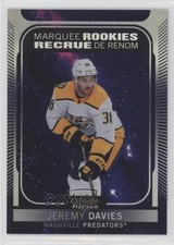 2021-22 O-Pee-Chee Platinum Marquee Rookies Cosmic 5/65 Jeremy Davies #252 16oq