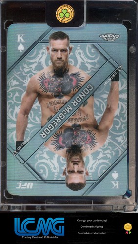 2026 Topps Chrome UFC #KQ-11 Conor McGregor Kings & Queens V9P