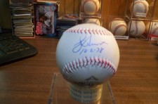 Bucky Dent Signed Baseball  10-2-78 Inscription