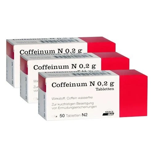 VIATRIS HEALTHCARE GMBH Coffeinum n 0,2 g Tabletten (3x50st) 3 St
