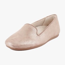 Vionic Coral Womens Loafers  Slip-Ons Cinder Rose Metallic