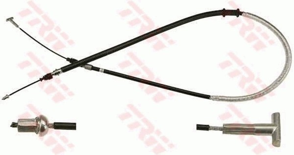 Bremsseil Seilzug Feststellbremse TRW GCH2431 FüR Lancia Fiat Alfa Delta 155 145-image