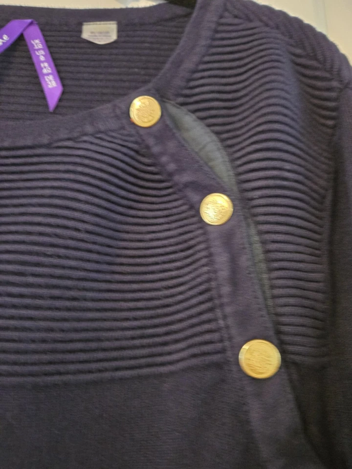 Vestido de maternidad para mujer Seraphine azul marino talla 6 Foto 3 de 4