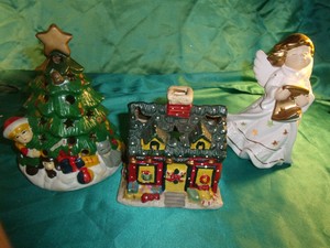 Musikdose natur 3 Engel bunt und Harfe 15cm Spieluhr NEU Seiffen Weihnachten