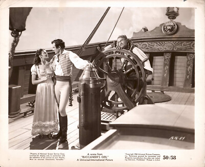 ORIGINAL KINO VINTAGE STILL FOTO FILM FREIBEUTERMÄDCHEN YVONNE DE CARLO