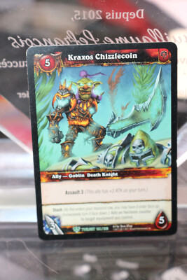 Kraxos chizzlecoin-Twilight of Dragons-World of Warcraft TCG WOW