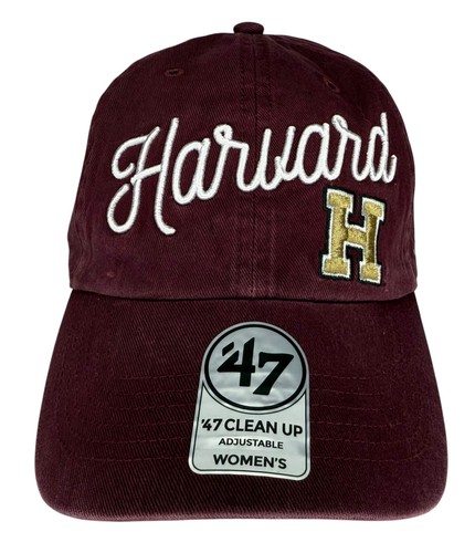 '47 Harvard Crimson Millie Clean Up Mujer Papá Sombrero, Correa Ajustable Sombrero - Imagen 2 de 11