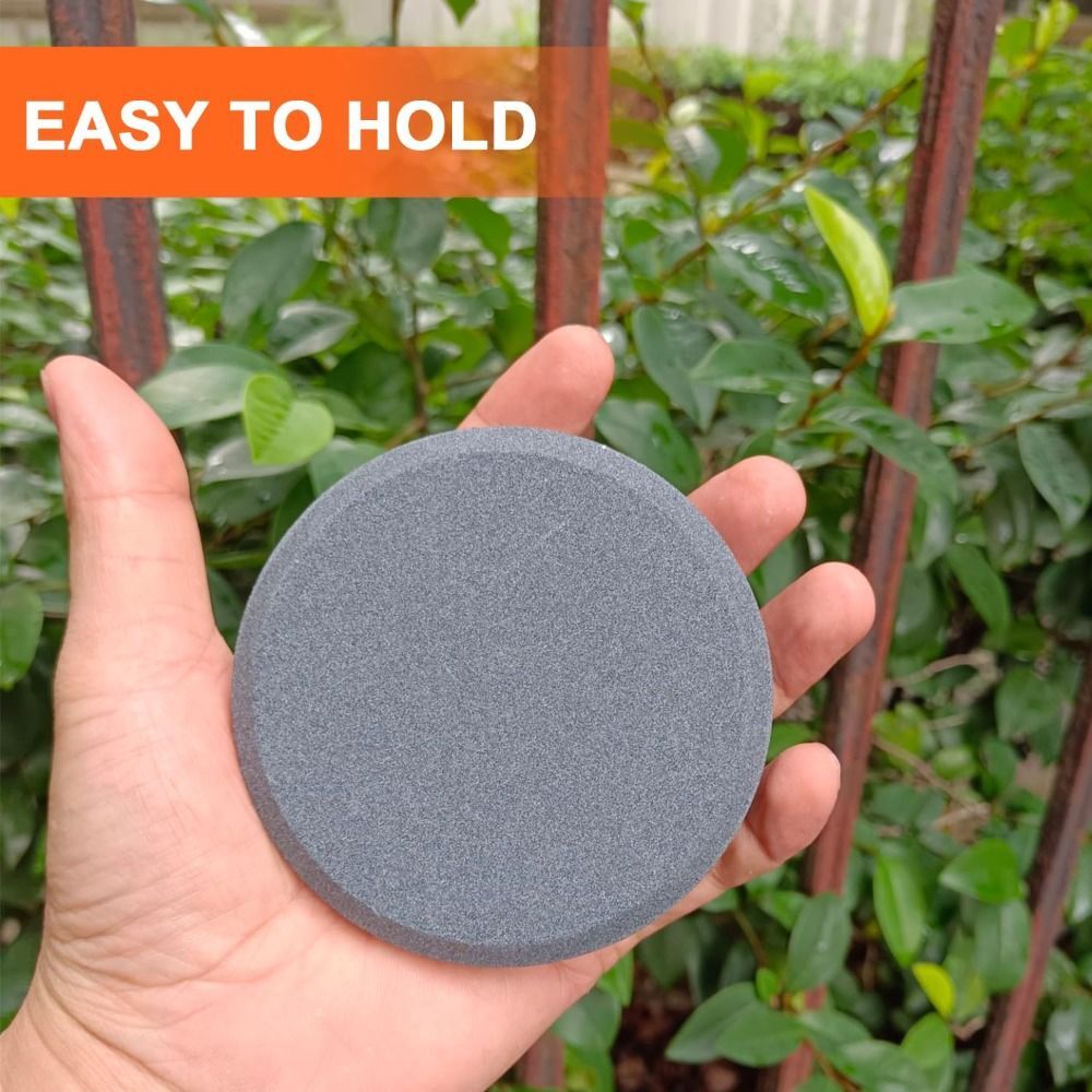 Manual Sanding Block Round Whetstone Easy to Use Polishing Tool Tool