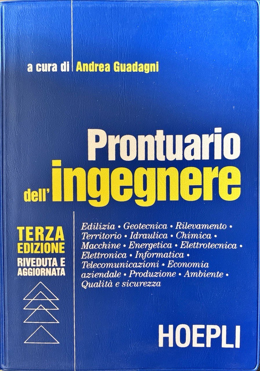 B66T5146 Prontuario dell'ingegnere. Edilizia, geotecnica, rilevamento, territori