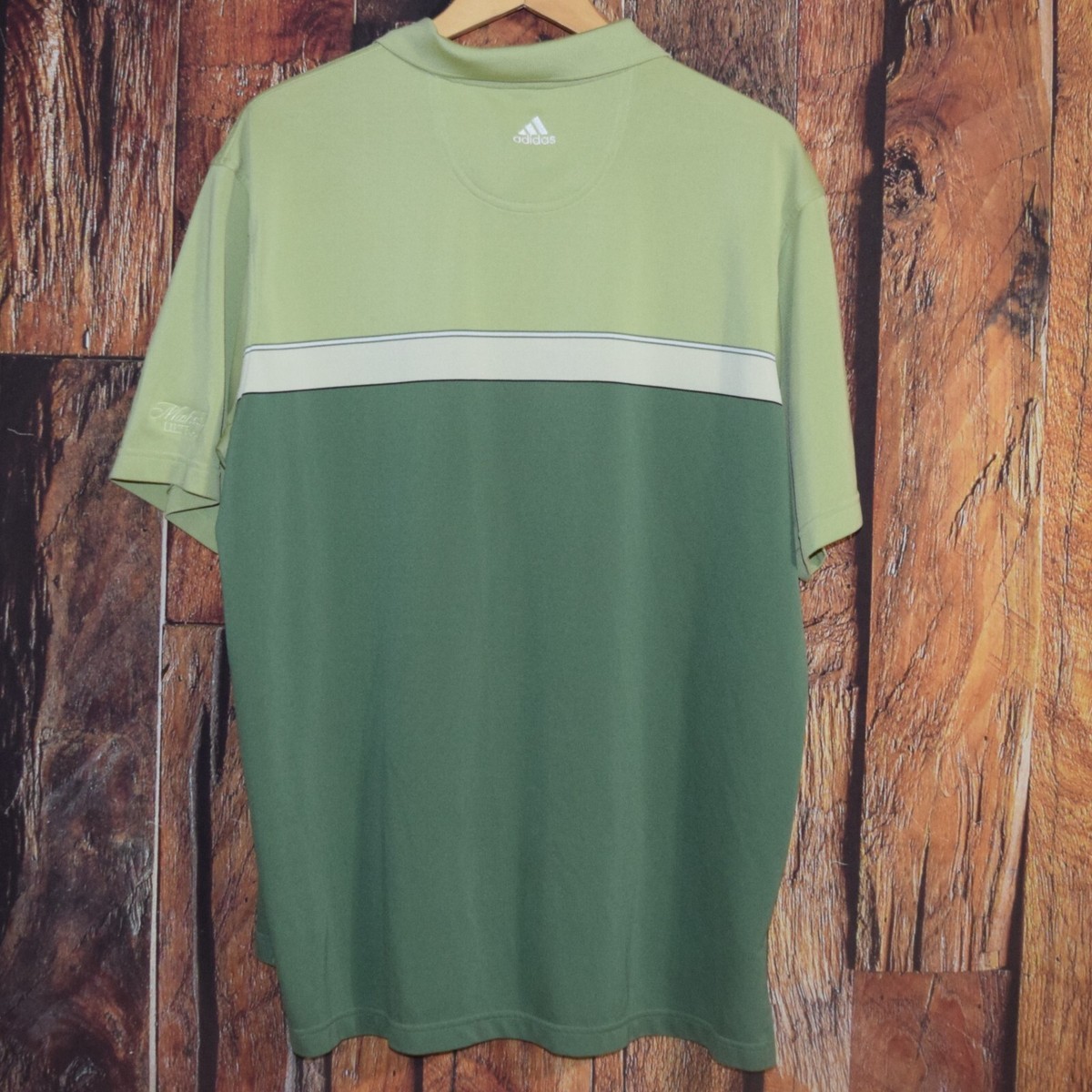 ADIDAS CLIMACOOL Men's Sz XL MICHELOB ULTRA Green POLO SHIRT | eBay