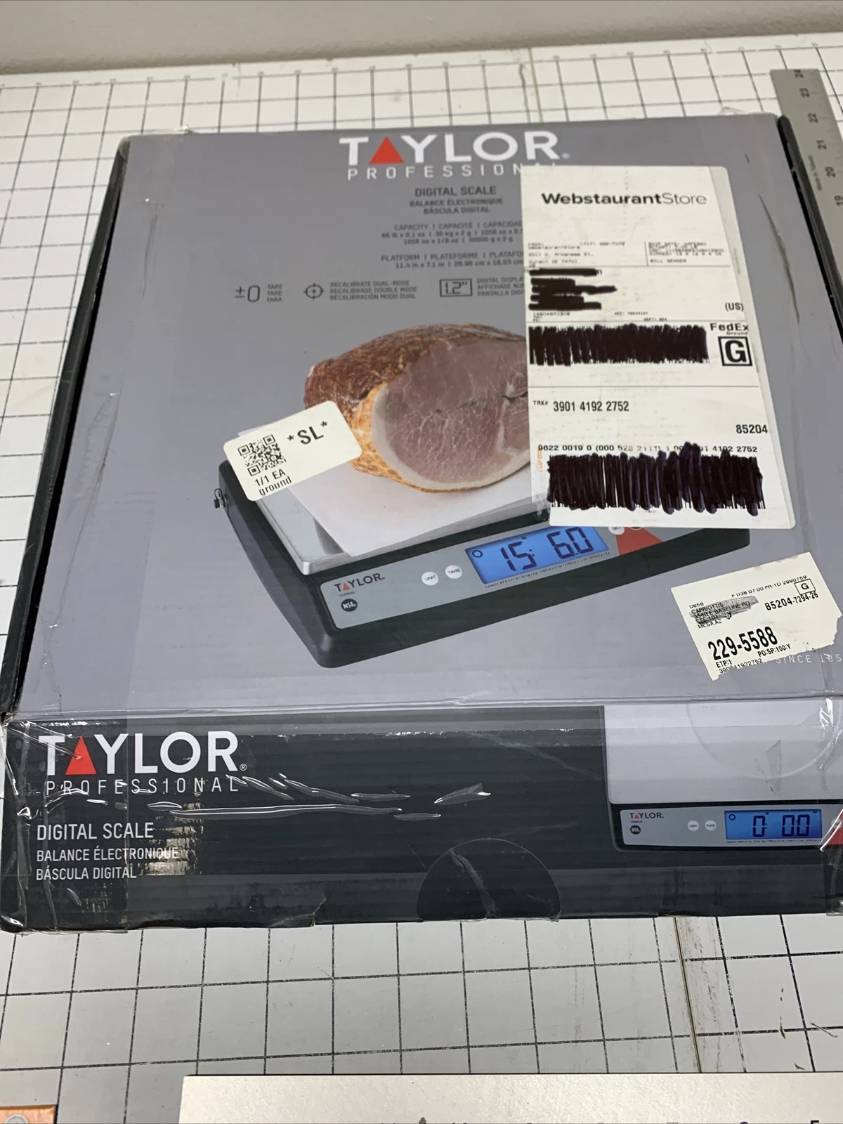 Taylor Professional Scale FOR PARTS NON-WORKING