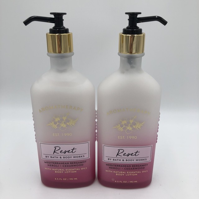 Bath & Body Works Aromatherapy Reset Bergamot Neroli Cedarwood Lotion 2