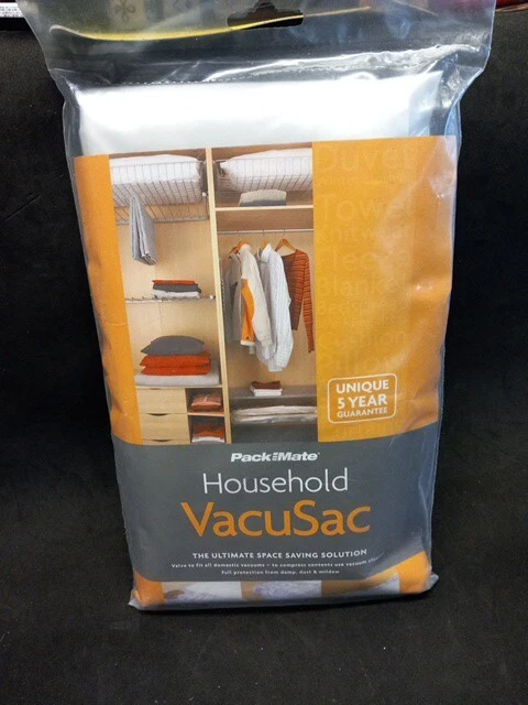 Packmate Set of 2 Flat Vacuum Storage Bags- Extra Large