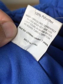 Sonic The Hedgehog Costume Headpiece Fleece Hat Accessory & TShirt L Youth