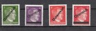 1945 - 1. Wiener Aushilfsausgabe ANK 660 - 663 Komplettsatz Postfrisch ** MNH