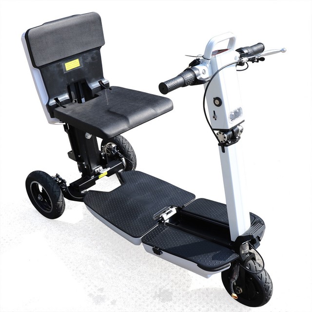 folding electric trike scooter
