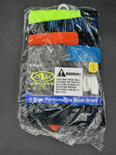 Athletic Works Performance Boxer Briefs Underwear Boys 5 Pack Size M 8 NWT