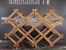 CURIOSITY by PN wooden bottle rack with brackets