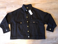 Denim Jacket 1people Oversized Casual Danish Arizona Phx Celeste Rrp £159 Large