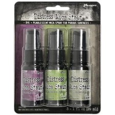 Tim Holtz Distress Mica Stain Halloween Set 4