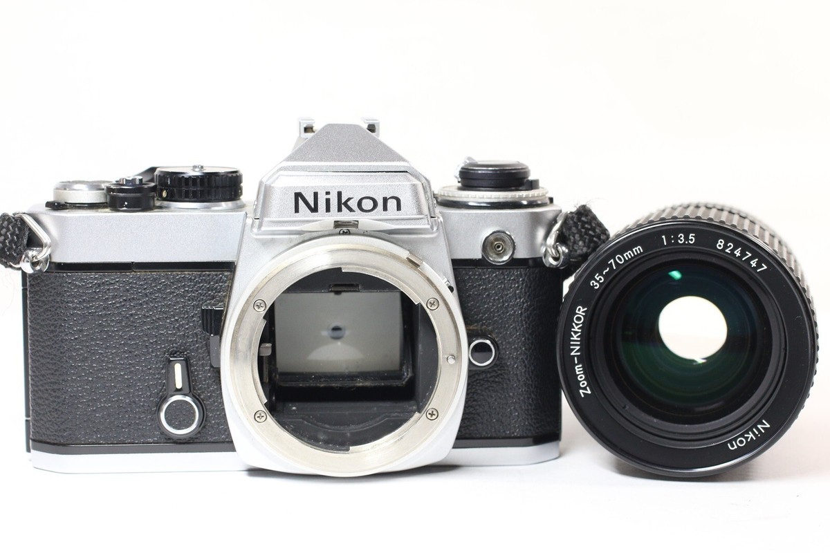 フィルムカメラ Nikon FE + Ai 35-70mm F3.3-4.5s AI Zoom Nikkor 35-70mm f/3.3-4.5Sを買ってしまった