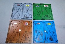 Werkstatt Halle Garage Tor 1:18 Türen Garagentor Modellauto Deko Diorama Zubehör