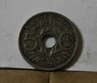 Monnaie france 5 centimes 1921 lindauer bon état ( 2 )