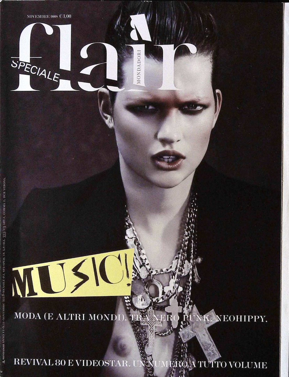 FLAIR Italia November 2008 BETTE FRANKE Katy Pery THE KILLS Behati