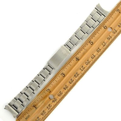 GENUINE ROLEX FULL BRACELET 17MM END LINKS WITH STEELINOX 62510M