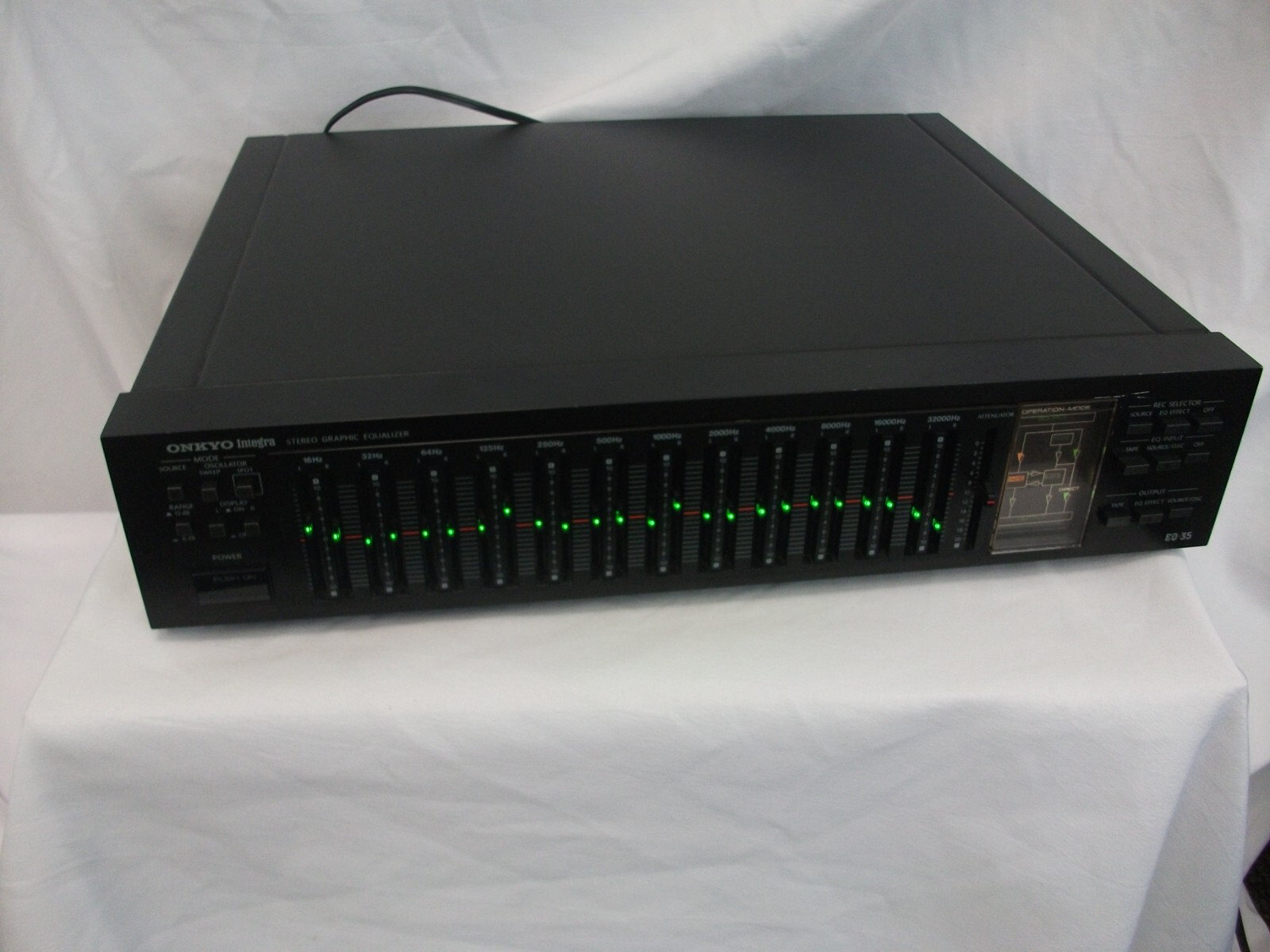 NICE USED Onkyo Integra EQ35 Stereo Graphic Equalizer eBay