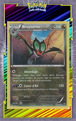 Bruyverne Reverse - XY8:Impulsion Turbo - 112/162 - Pokemon Karte Neu Französisch