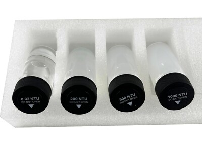 Calibration Standard Fluids Kits for Water Turbidity Meter TB100 with 4 PCS