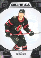 2022-23 UD Credentials Hockey Brady Tkachuk #58