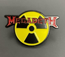 Megadeth band metal pin badge / brooch brand new