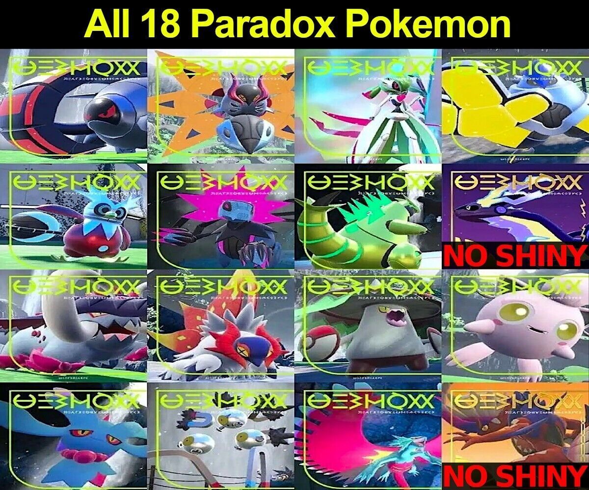 ✨Shiny 6IV Custom Pokemon✨ Scarlet & Violet / Choose Pokemon, EVs, Nature,  +More