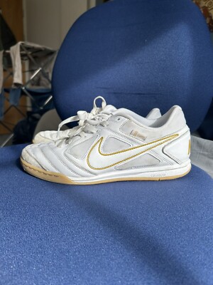 nike gato white gold