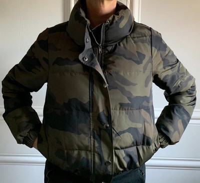 camo jacket zara