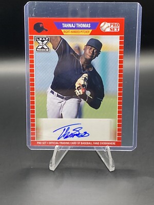 Tanhaj Thomas  2021 Leaf PRO SET AUTO