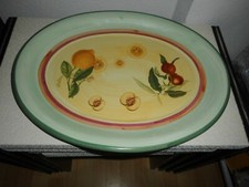 VILLEROY&BOCH FRENCH COUNTRY FAIENCE PORTUGAL GROßE SERVIERPLATTE 48x36,5cm