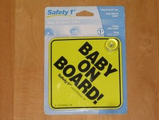 Baby on Bord - Sicherheitsschild -