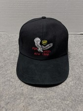 Vintage Black 1999 Strapback BP waste MPU CLEANED Hat Cap PSM USA Made Cotton