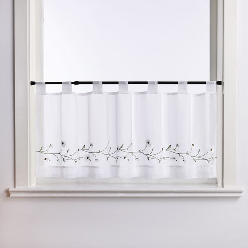 Cortinas de cristal cortinas de cocina Voile cortina de bistró cortina modernas tiendas cortas DE - Imagen 3 de 80