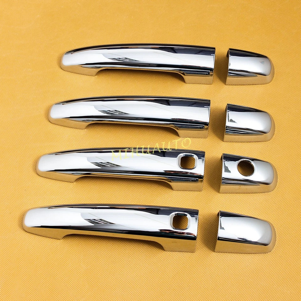 Cubierta de manija de puerta cromada anti arañazos ajuste directo para Suzuki Swift 2024 2025 Foto 3 de 4