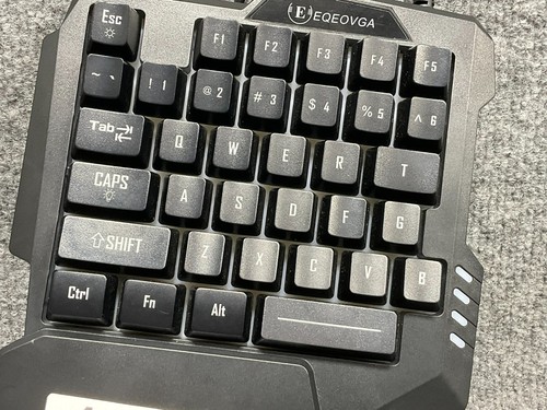 Eqeovga C91 Pro ⌨️ Wired Gaming Keyboard Black High Performance - Afbeelding 9 van 12