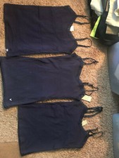 NWT American Eagle Lace Tank / Cami NAVY BLUE XS