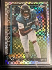 2025 Topps Chrome Dyami Brown  X-FACTOR  #136 Jacksonville Jaguars NFL