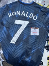 Ronaldo signed Jersey With Certification